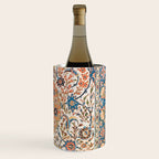 Isfahan Antique Central Persian Carpet Print Wine Chiller Gallery Image 3