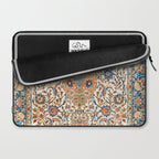 Isfahan Antique Central Persian Carpet Print Laptop Sleeve Gallery Image 2