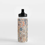 Isfahan Antique Central Persian Carpet Print Water Bottle Gallery Image 2