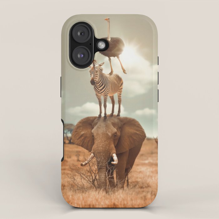 African Friends iPhone Case Gallery Image 1