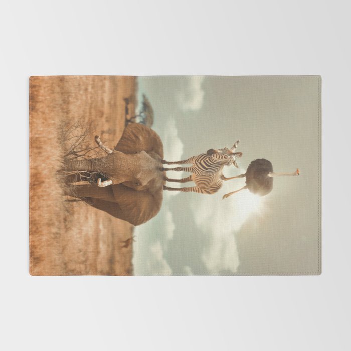 African Friends Rug Gallery Image 2