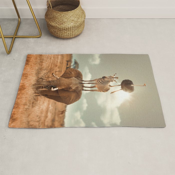 African Friends Rug Gallery Image 1