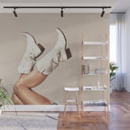 These Boots - Neutral L Wall Mural Gallery Image 1