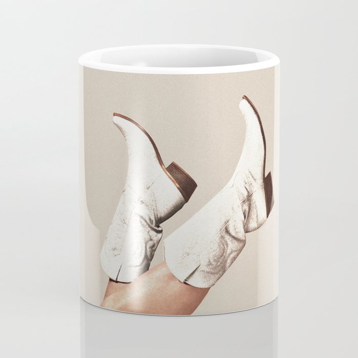These Boots - Neutral L Coffee Mug Gallery Image 4