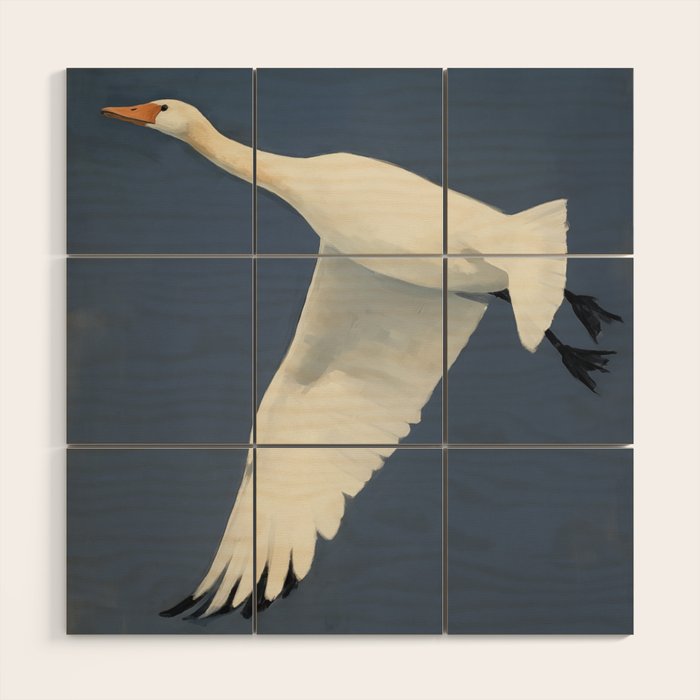 Wild Geese Wood Wall Art Gallery Image 1
