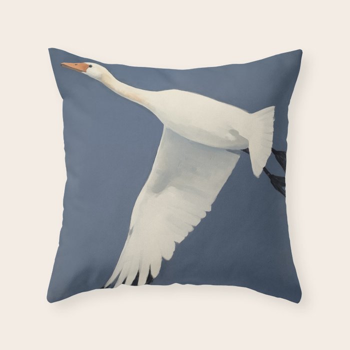 Wild Geese Throw Pillow Gallery Image 1