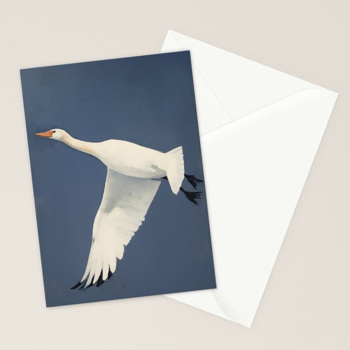 Wild Geese Stationery Card Gallery Image 2