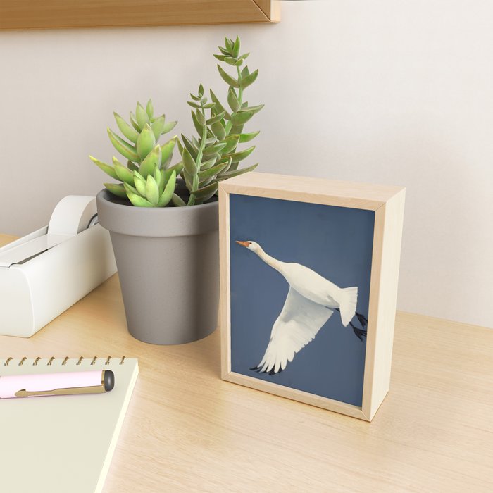 Wild Geese Mini Art Print Gallery Image 2