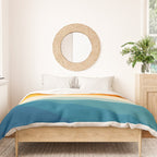 Abstract colorful landscape with wavy sea and sun Duvet Cover Gallery Image 3