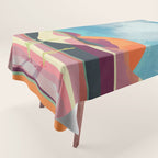 Pink Desert Glow Tablecloth Gallery Image 1