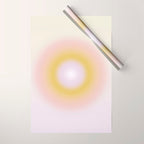 Close Your Eyes - Gradient Wrapping Paper Gallery Image 1