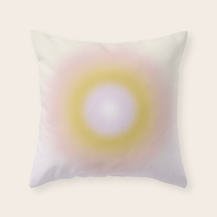 Close Your Eyes - Gradient Throw Pillow Gallery Image 6