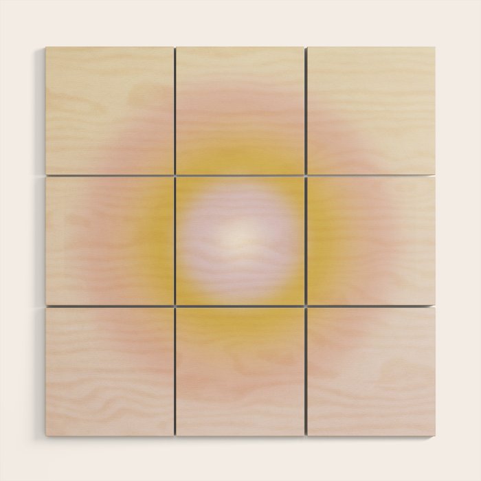 Close Your Eyes - Gradient Wood Wall Art Gallery Image 1