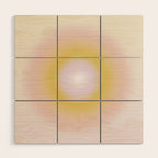 Close Your Eyes - Gradient Wood Wall Art Gallery Image 1
