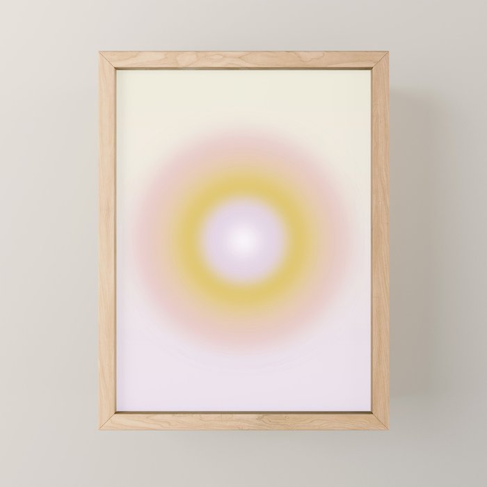 Close Your Eyes - Gradient Mini Art Print Gallery Image 1
