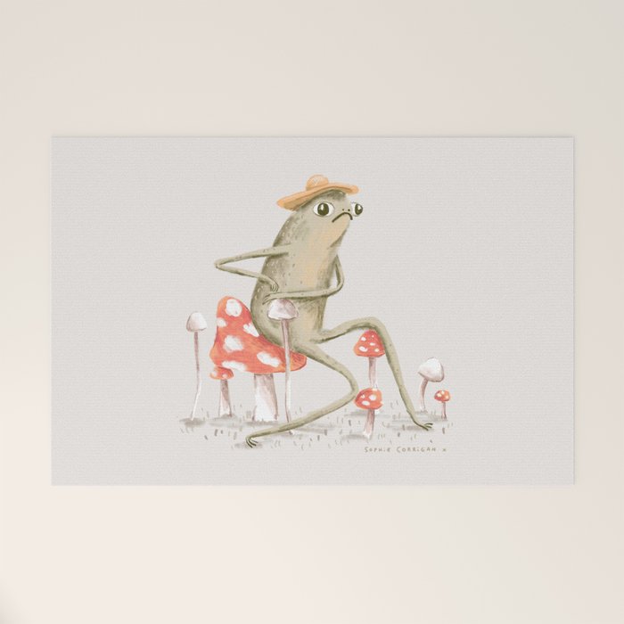 Awkward Toad Welcome Mat Gallery Image 1