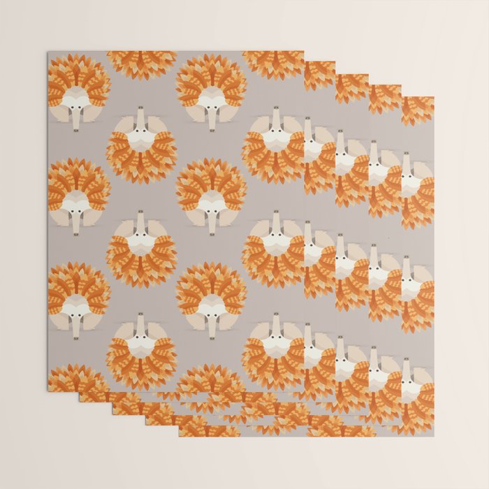 Whimsical Echidna Wrapping Paper Gallery Image 3