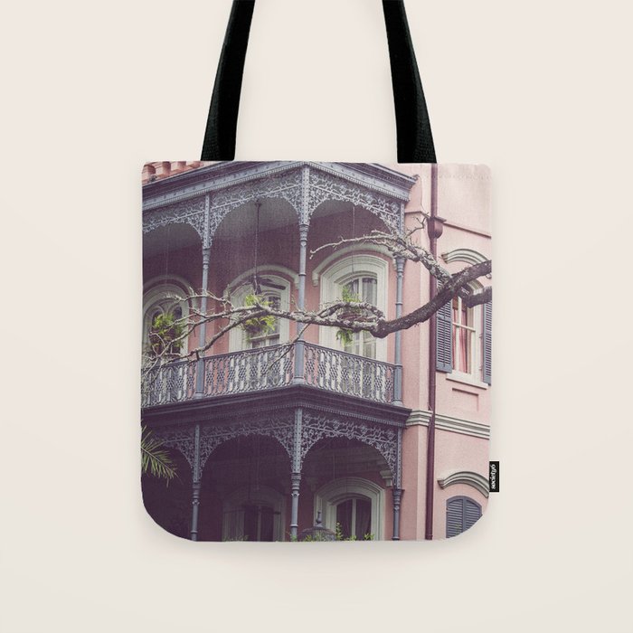 Uptown New Orleans Tote Bag Gallery Image 1