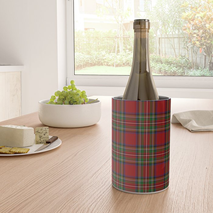 Royal Stewart Tartan Clan Wine Chiller Gallery Image 4