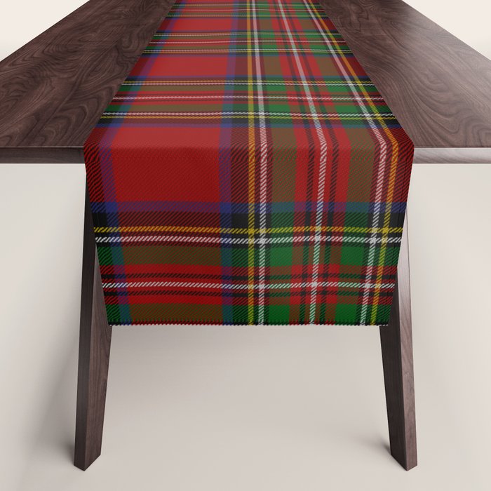 Royal Stewart Tartan Clan Table Runner Gallery Image 1