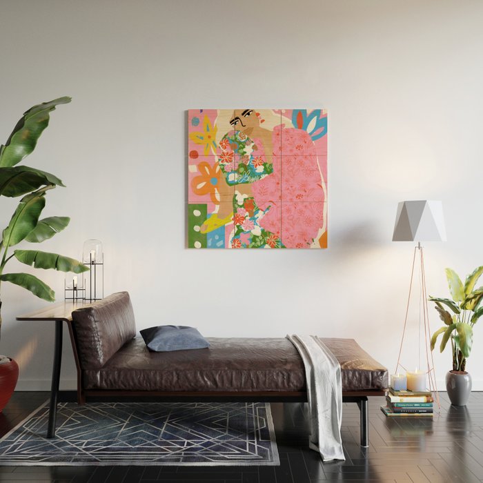 Living in Chaos Wood Wall Art Gallery Image 2