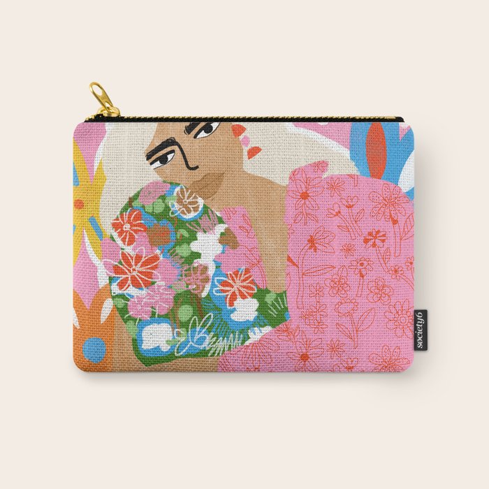 Living in Chaos Carry All Pouch Gallery Image 1
