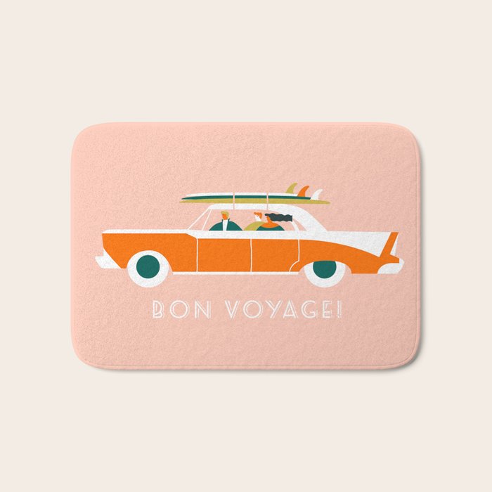Bon voyage Bath Mat Gallery Image 1