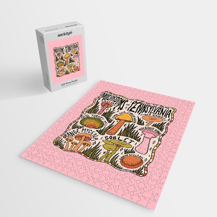 Mushrooms of Pennsylvania Jigsaw Puzzle Gallery Image 2