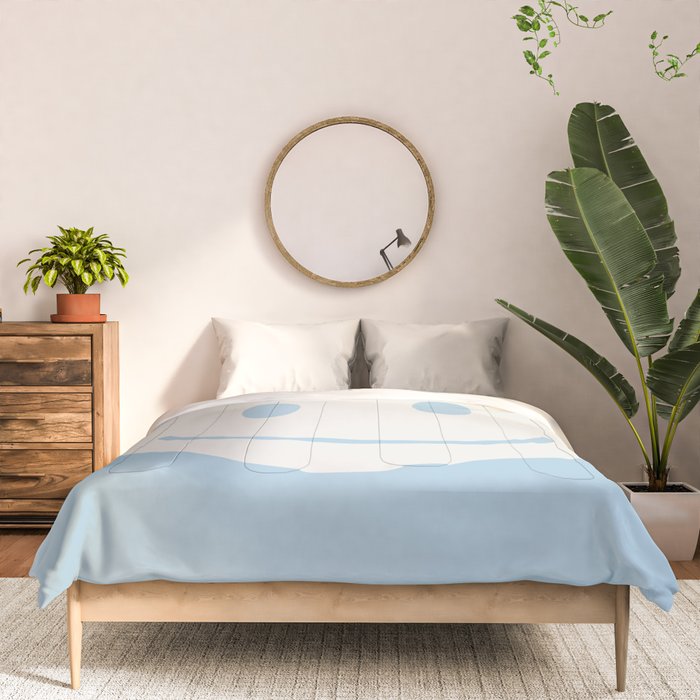 Happy Thoughts Baby Blue Comforter Gallery Image 3