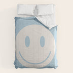 Happy Thoughts Baby Blue Comforter Gallery Image 6