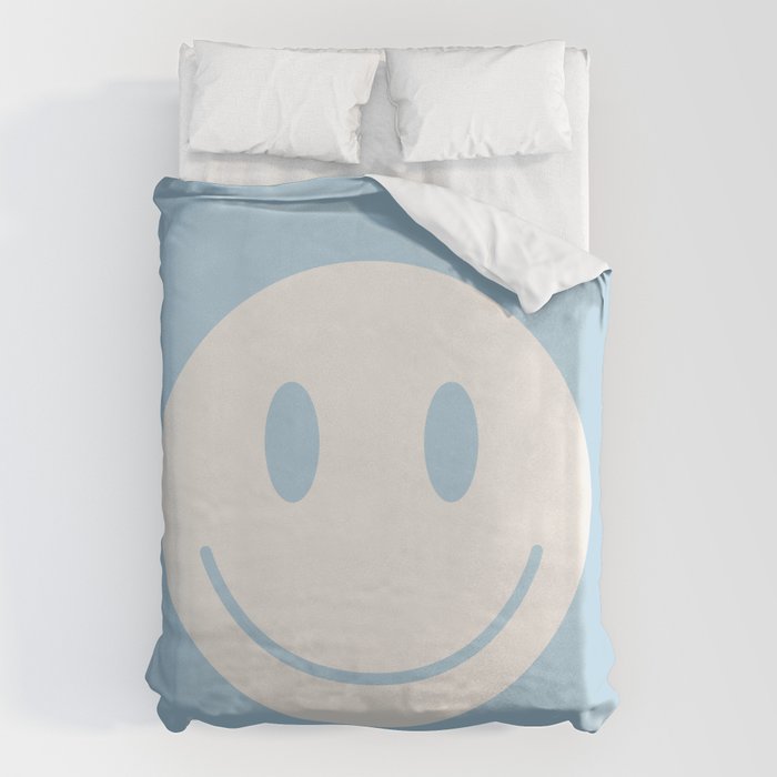 Happy Thoughts Baby Blue Duvet Cover Gallery Image 6