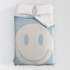 Happy Thoughts Baby Blue Duvet Cover Gallery Image 6