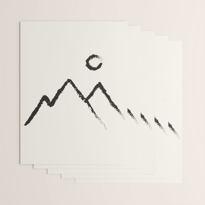 Peaks Wrapping Paper Gallery Image 3