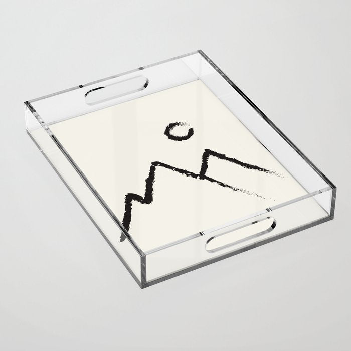 Peaks Acrylic Tray Gallery Image 1