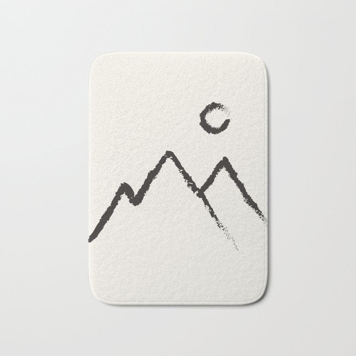 Peaks Bath Mat Gallery Image 1