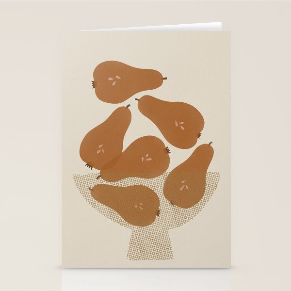 Pear Bowl Stationery Card Gallery Image 2