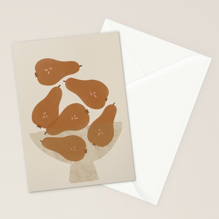 Pear Bowl Stationery Card Gallery Image 2