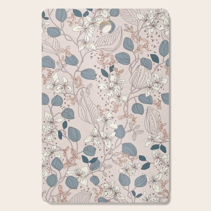 Floral elegance relaxed subtle contrasts Cutting Board Gallery Image 1