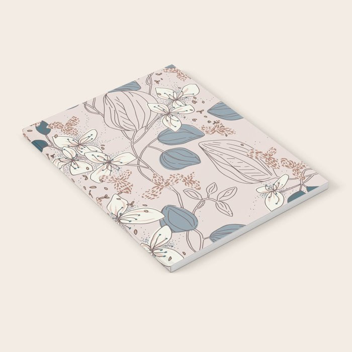 Floral elegance relaxed subtle contrasts Notebook Gallery Image 1