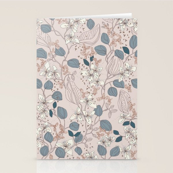 Floral elegance relaxed subtle contrasts Stationery Card Gallery Image 2