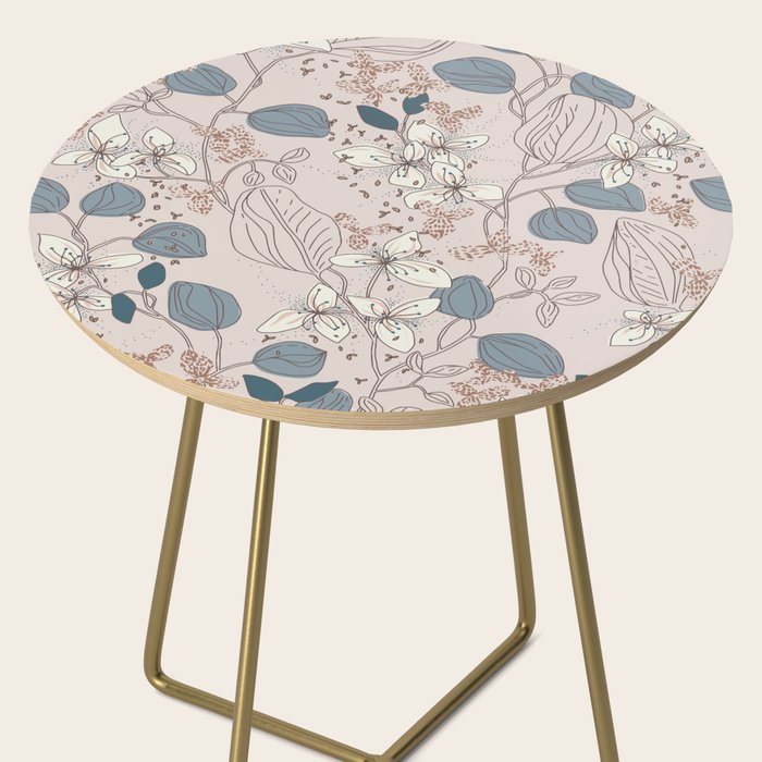 Floral elegance relaxed subtle contrasts Side Table Gallery Image 2