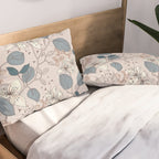 Floral elegance relaxed subtle contrasts Pillow Sham Gallery Image 2