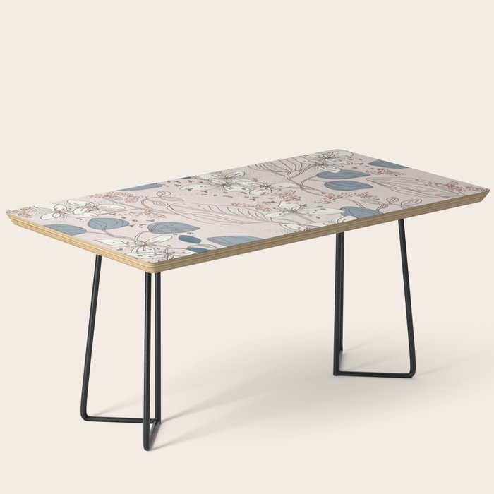 Floral elegance relaxed subtle contrasts Coffee Table Gallery Image 1
