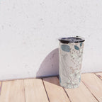 Floral elegance relaxed subtle contrasts Travel Mug Gallery Image 4