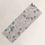 Floral elegance relaxed subtle contrasts Yoga Mat Gallery Image 1