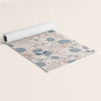 Floral elegance relaxed subtle contrasts Yoga Mat Gallery Image 2