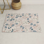 Floral elegance relaxed subtle contrasts Rug Gallery Image 1