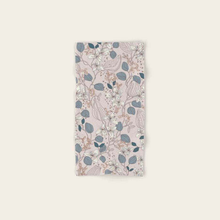 Floral elegance relaxed subtle contrasts Bath Towel Gallery Image 1