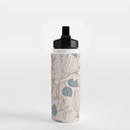 Floral elegance relaxed subtle contrasts Water Bottle Gallery Image 2
