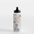 Floral elegance relaxed subtle contrasts Water Bottle Gallery Image 3
